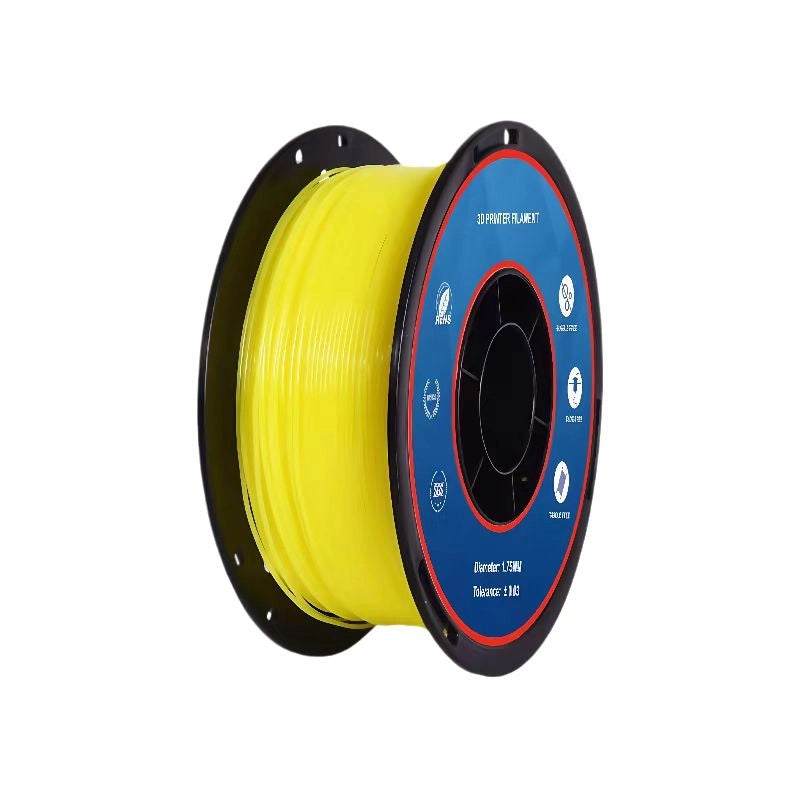 Filaloop TPU Yellow Filament 1KG for FDM 3D Printer 1.75±0.02mm